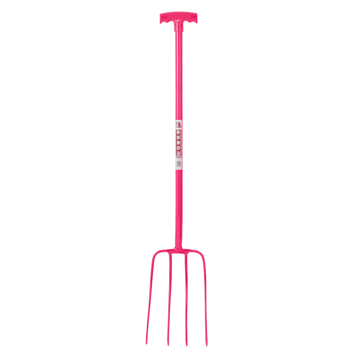 Red Gorilla® 4 Prong Manure Fork T Handle-3
