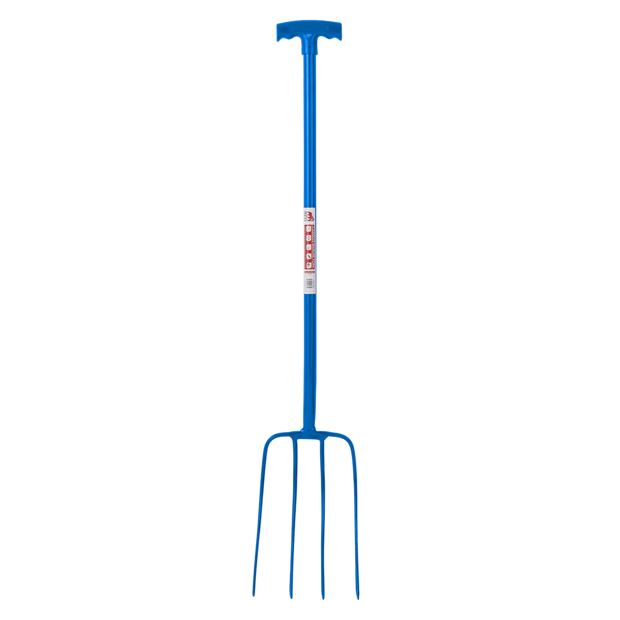 Red Gorilla® 4 Prong Manure Fork T Handle
