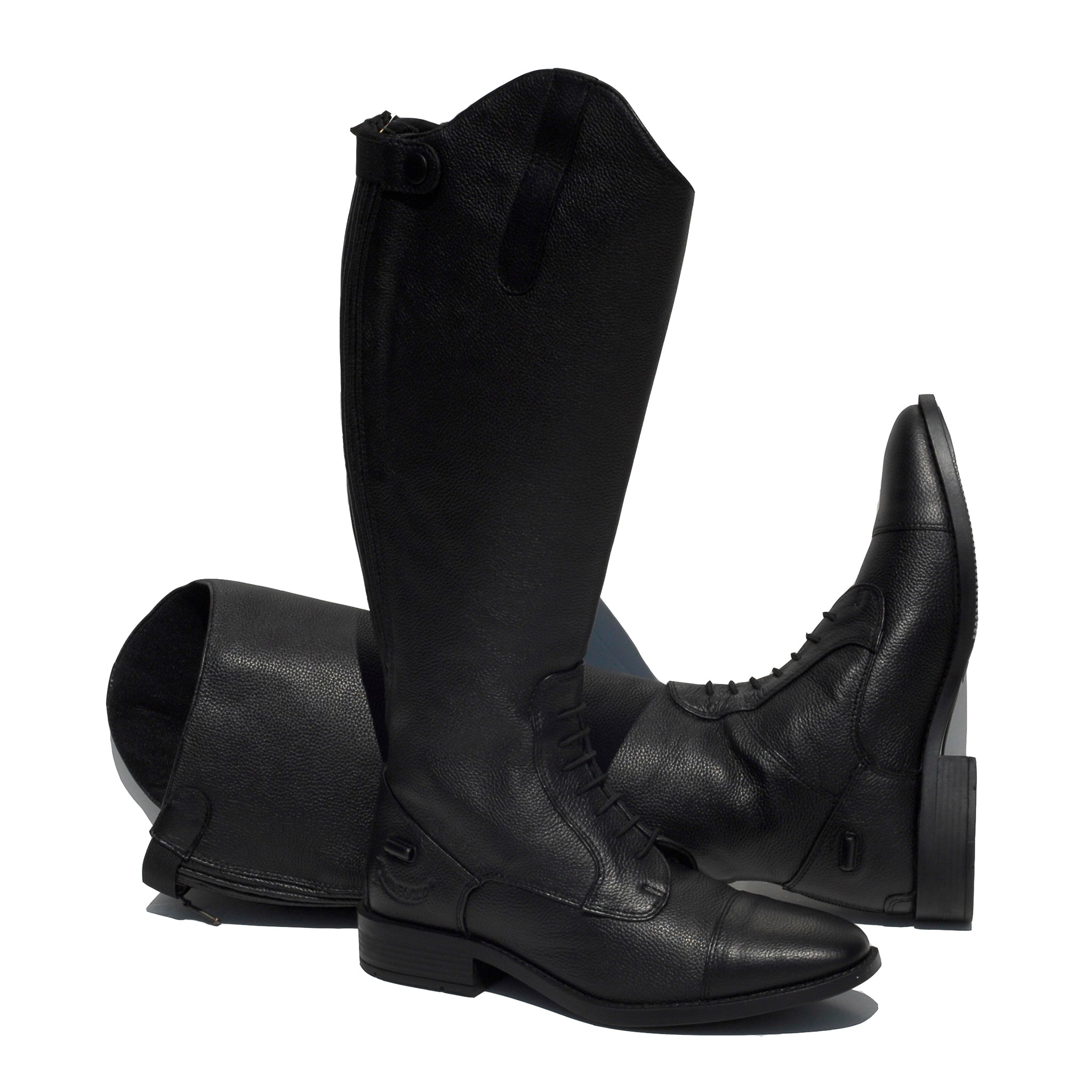 Rhinegold Wide Leg 'Luxus Extra' Leather Riding Boots