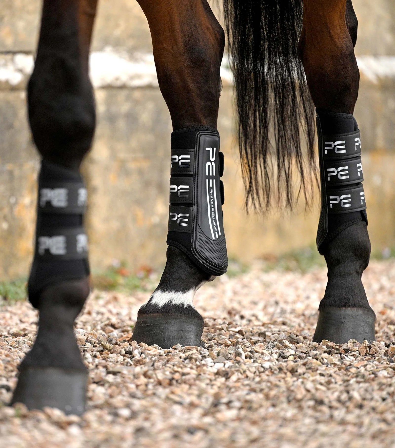 Premier Equine Air Velox Single Locking Brushing Boots-3