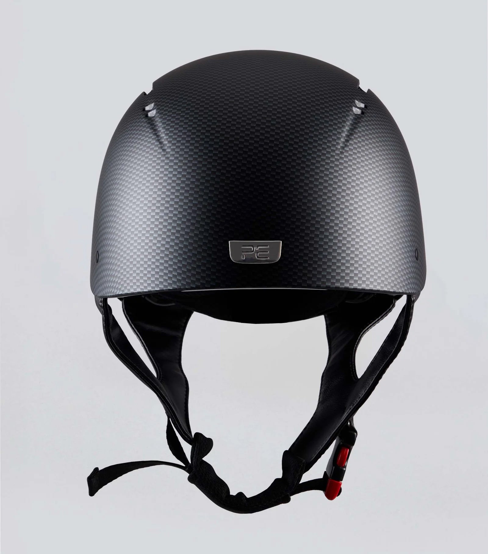 Premier Equine Artemis Matte Jockey Skull Carbon Shield-2