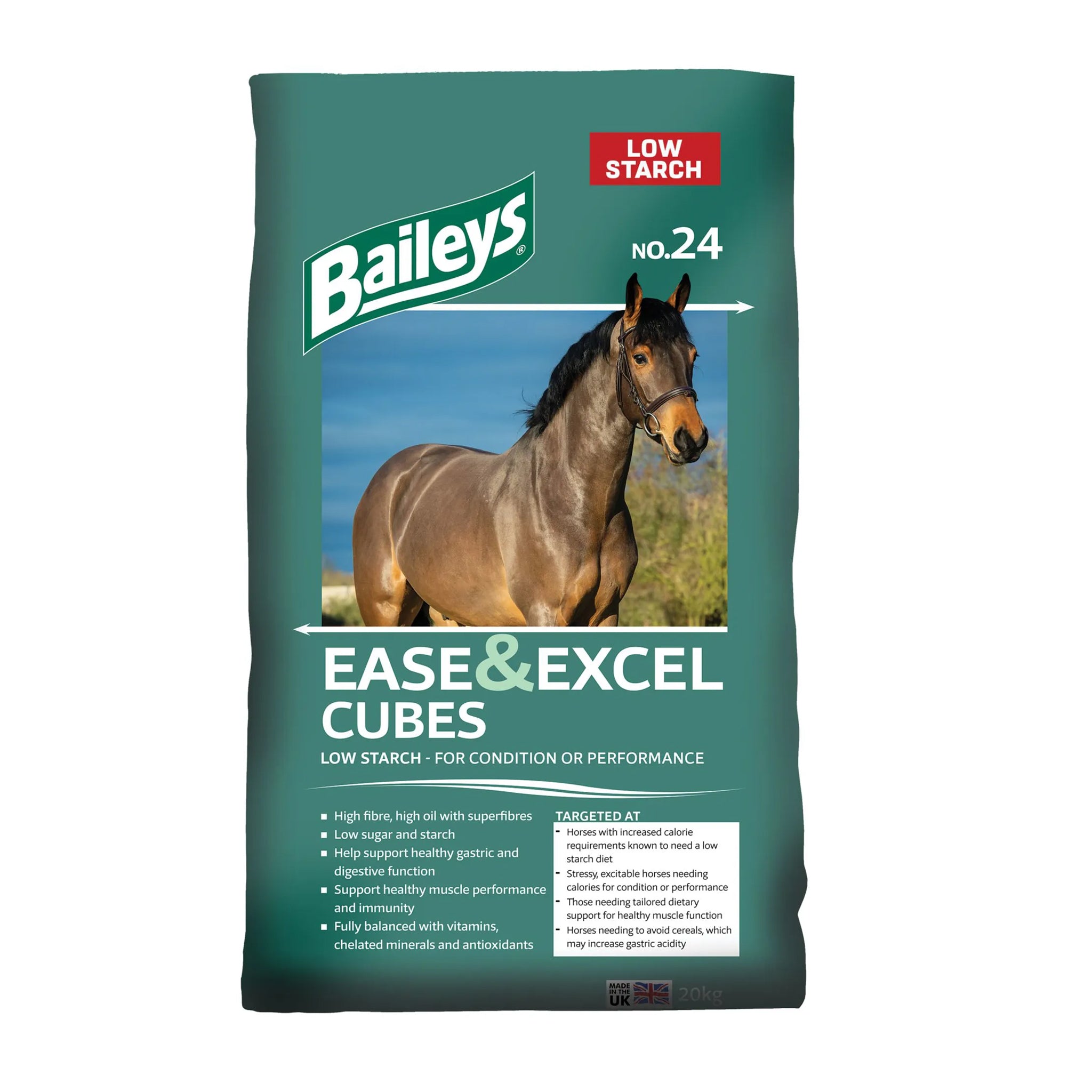 Baileys No 24 Ease & Excel Cubes 20kg