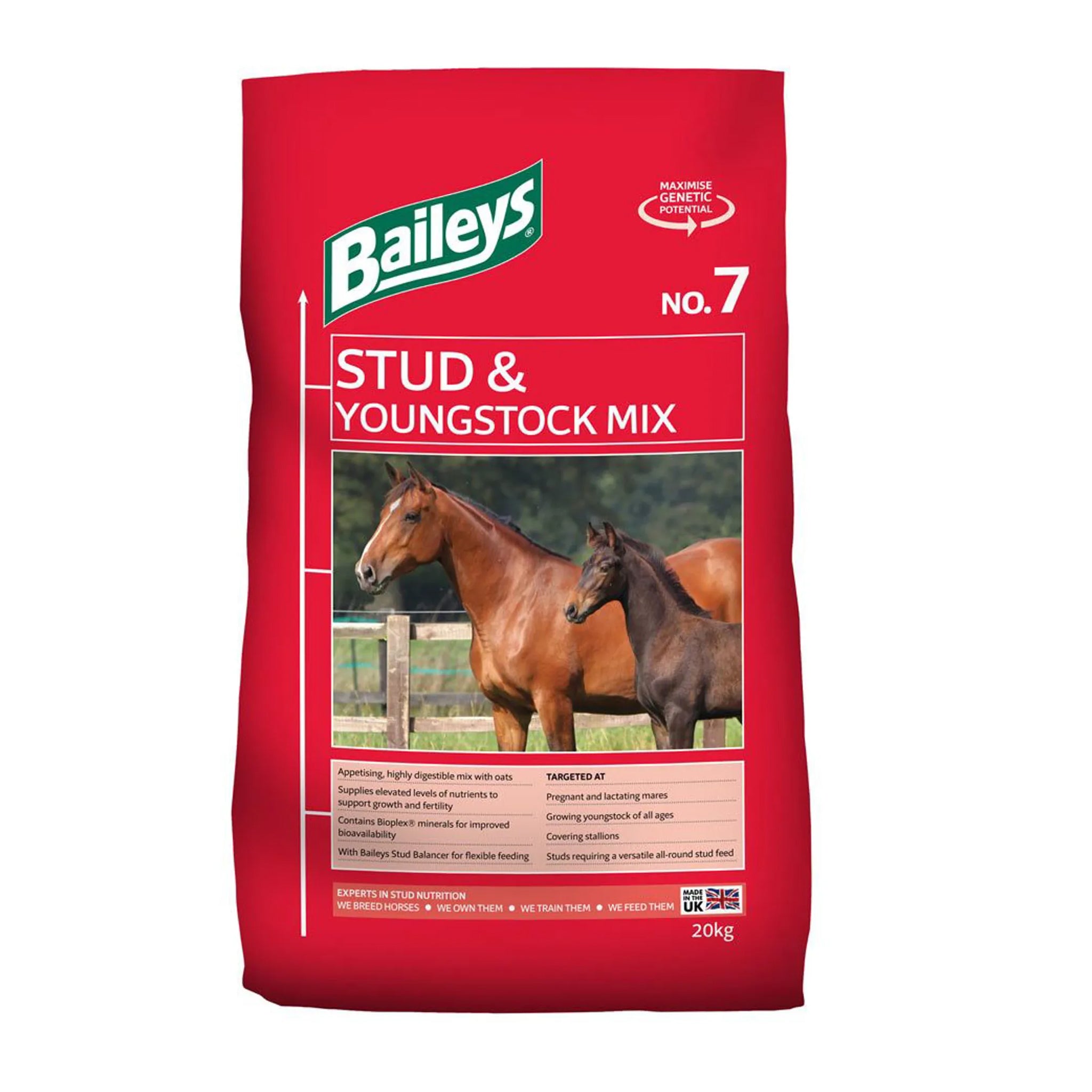 Baileys No 7 Stud & Youngstock Mix 20kg