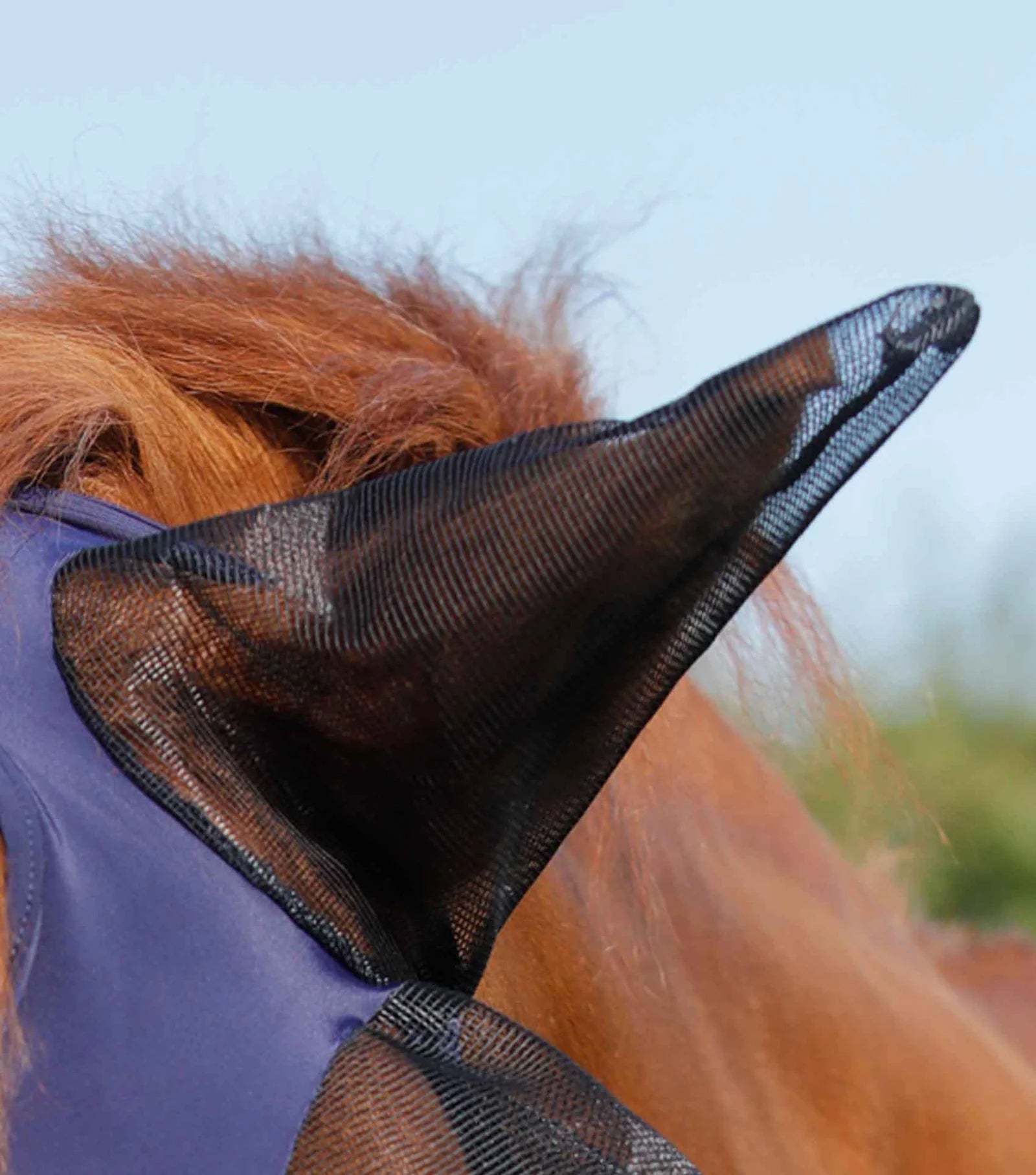 Premier Equine Comfort Tech Lycra Fly Mask-2