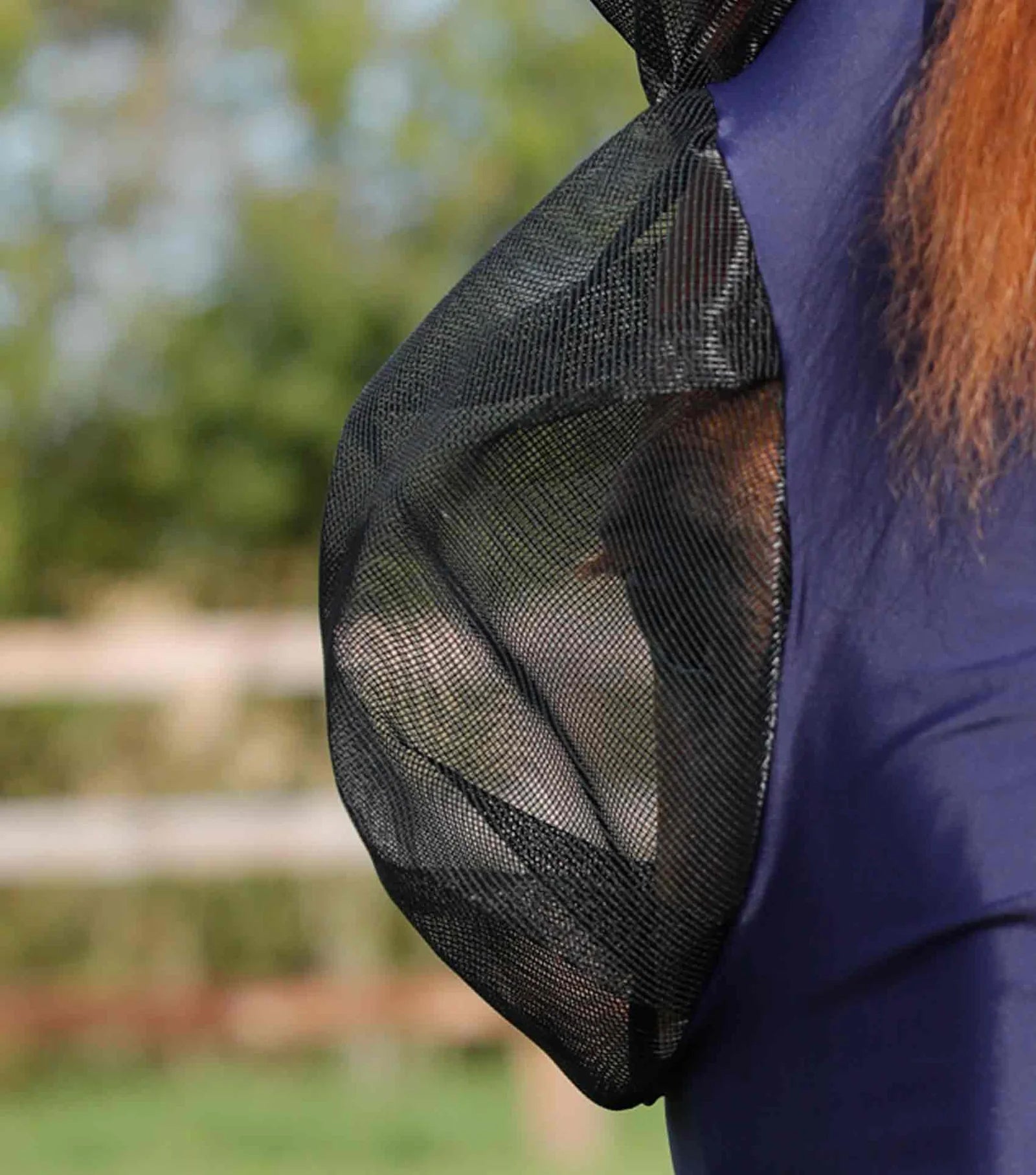 Premier Equine Comfort Tech Lycra Fly Mask-3