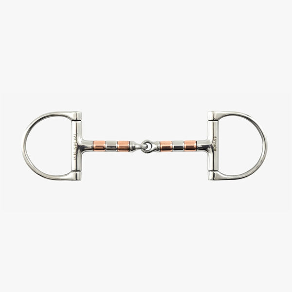Premier Equine Copper Roller Mouth Dee Bit