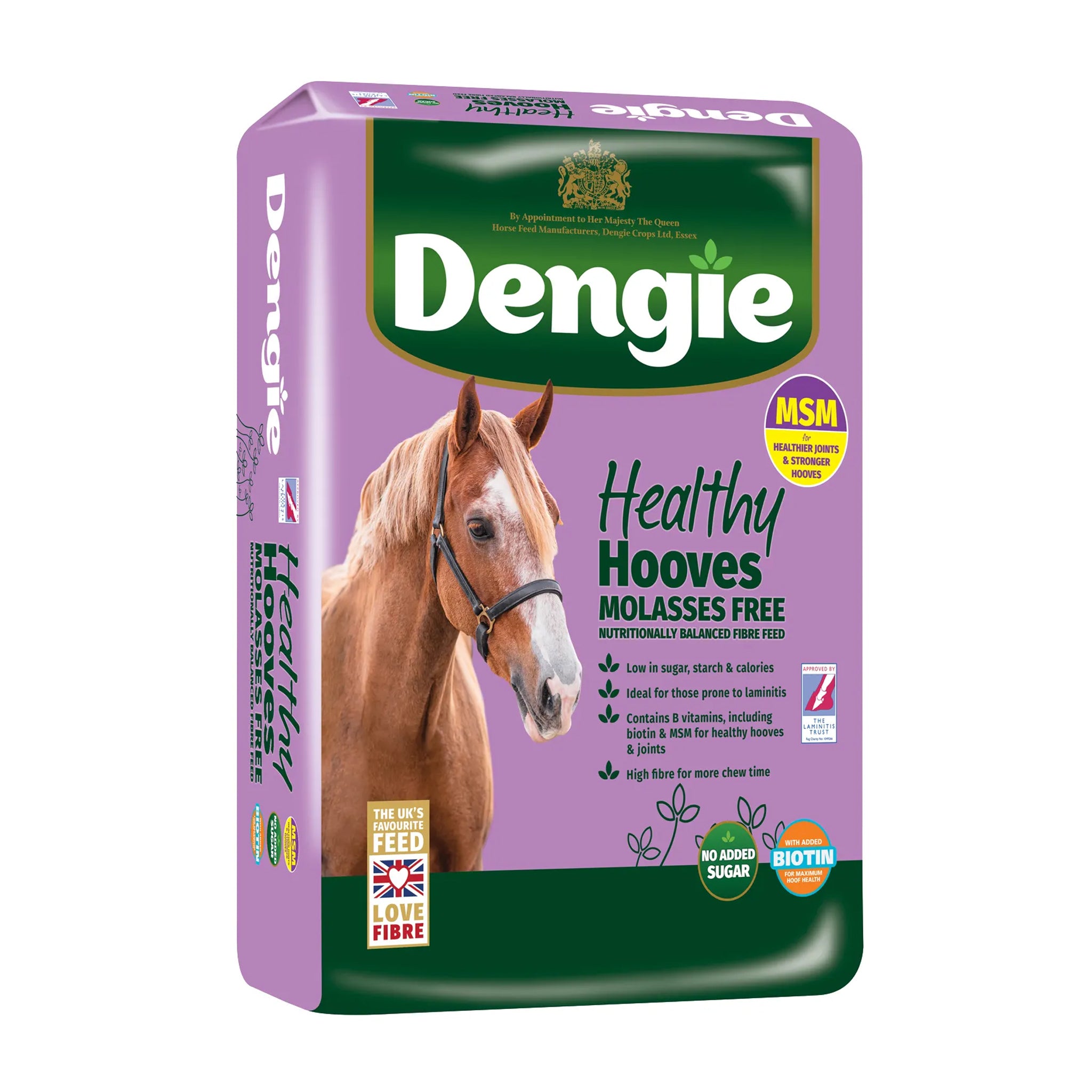 Dengie Healthy Hooves Molasses Free