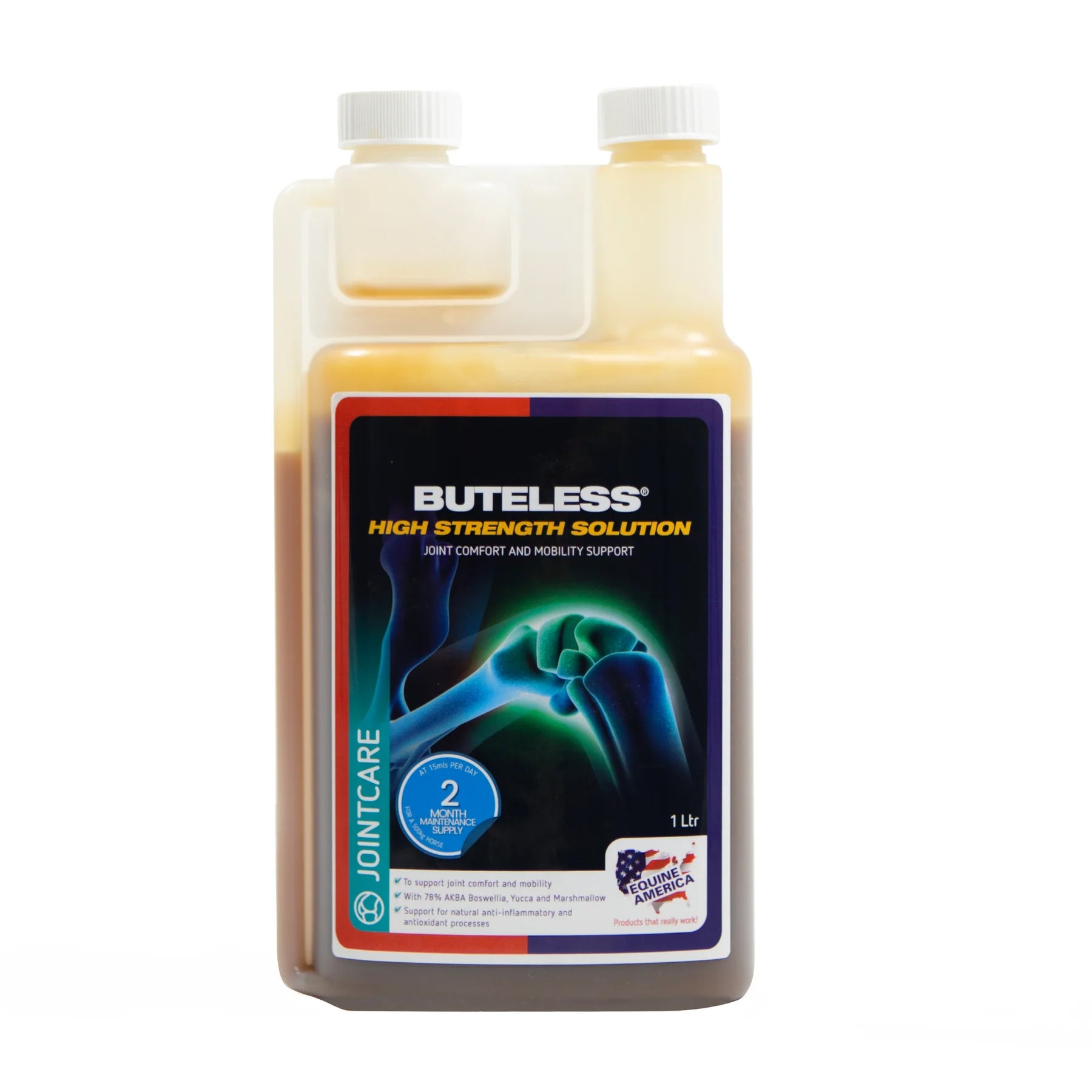 Equine America Bute-less High Strength Solution 1L-1