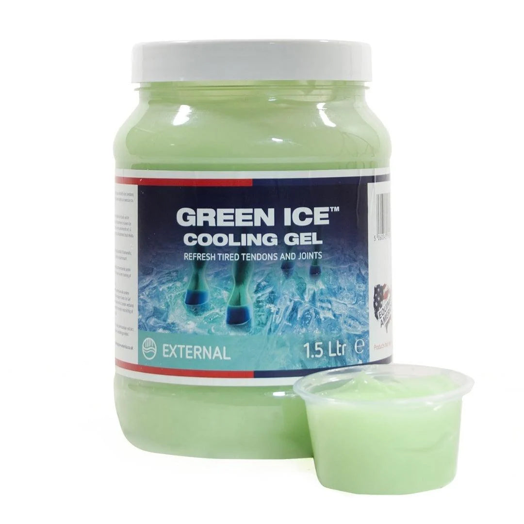 Equine America Green Ice Cooling Gel 1.5L-1