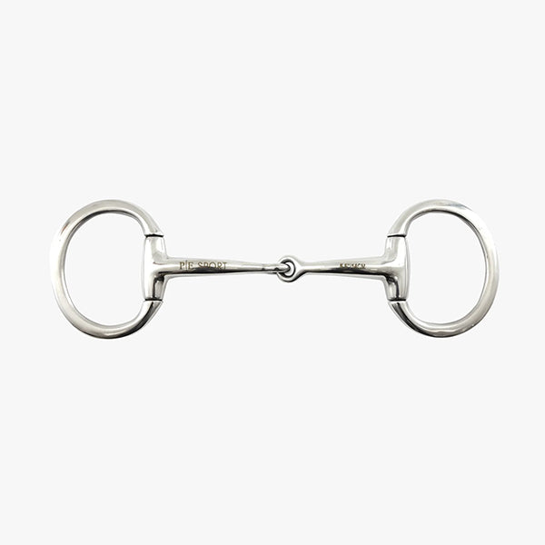 Premier Equine Jointed Flat Ring Eggbutt Snaffle-2