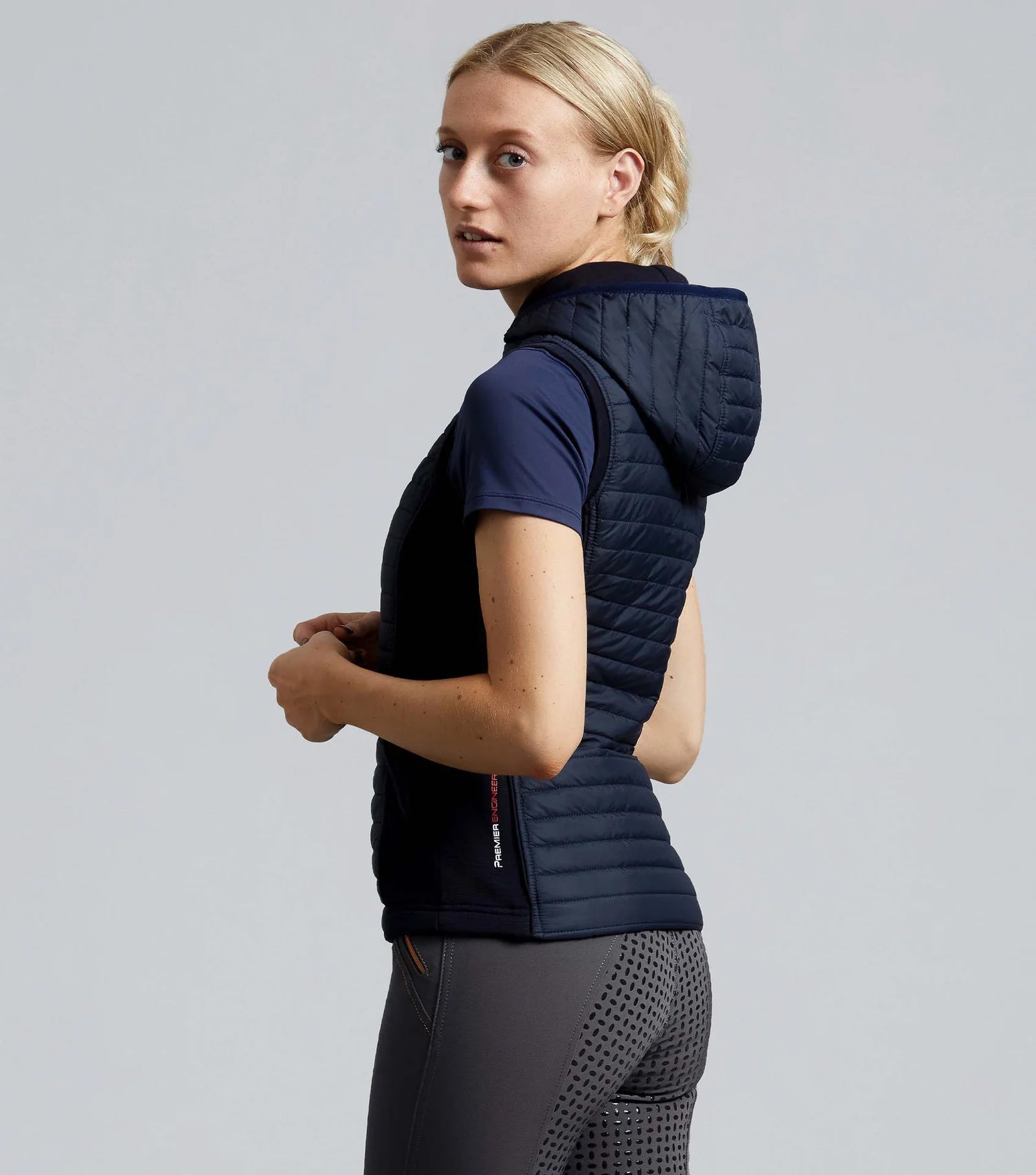 Premier Equine Lamera Ladies Hybrid Technical Riding Gilet-3
