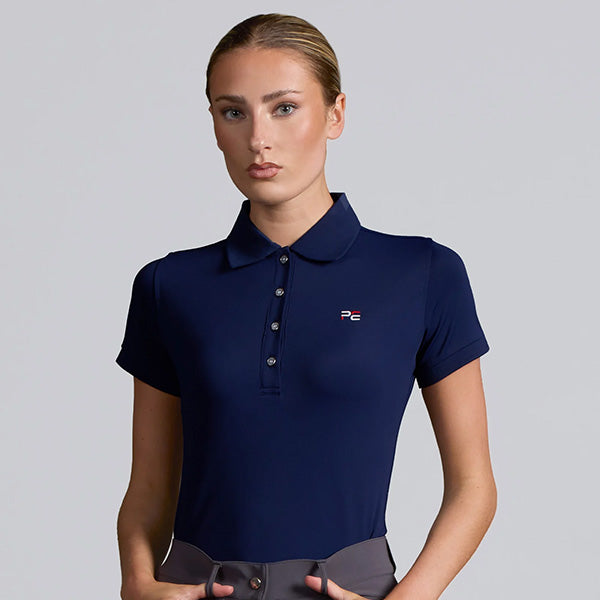 Premier Equine Ladies Team Polo Shirt – Navy-1
