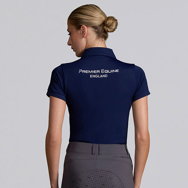 Premier Equine Ladies Team Polo Shirt – Navy-3