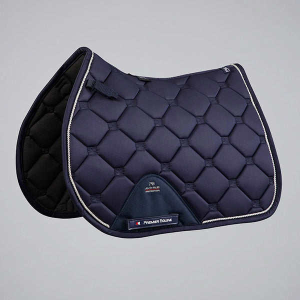 Premier Equine Saltare Close Contact GP/Jump Square - Navy