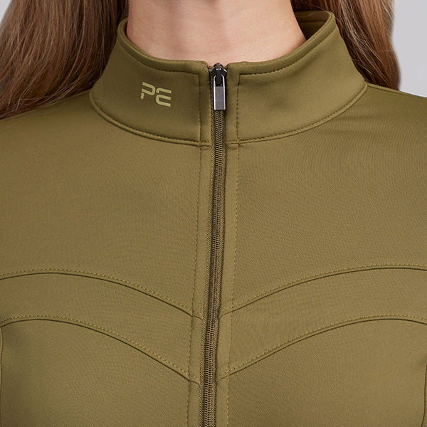 Premier Equine Prospero Slimline Jacket Olive-2