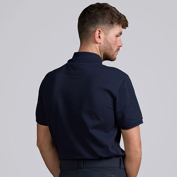 Premier Equine Respiro Men's Riding Polo Shirt Navy-2