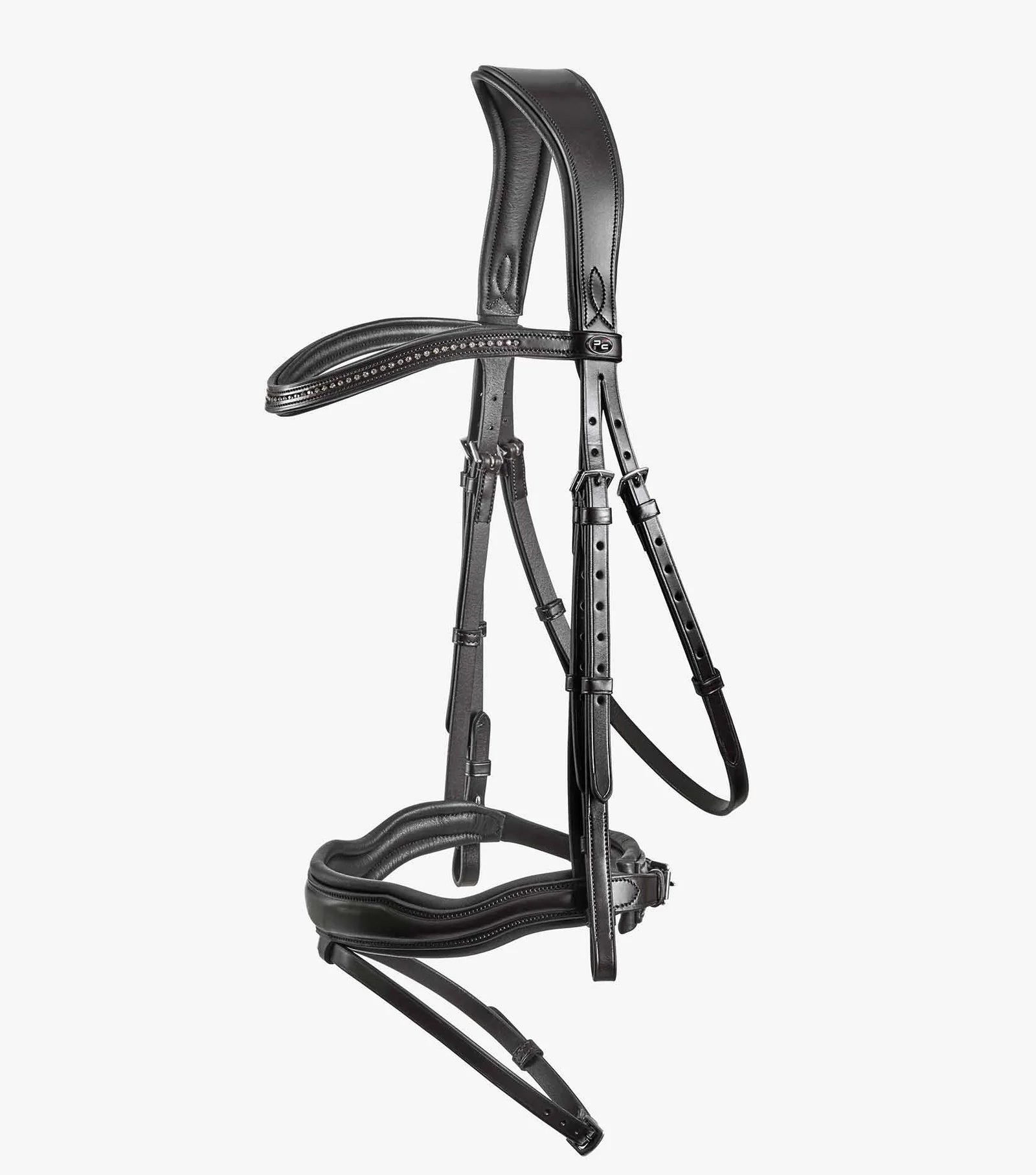 Premier Equine Stellazio Anatomic Snaffle Bridle with Flash-10