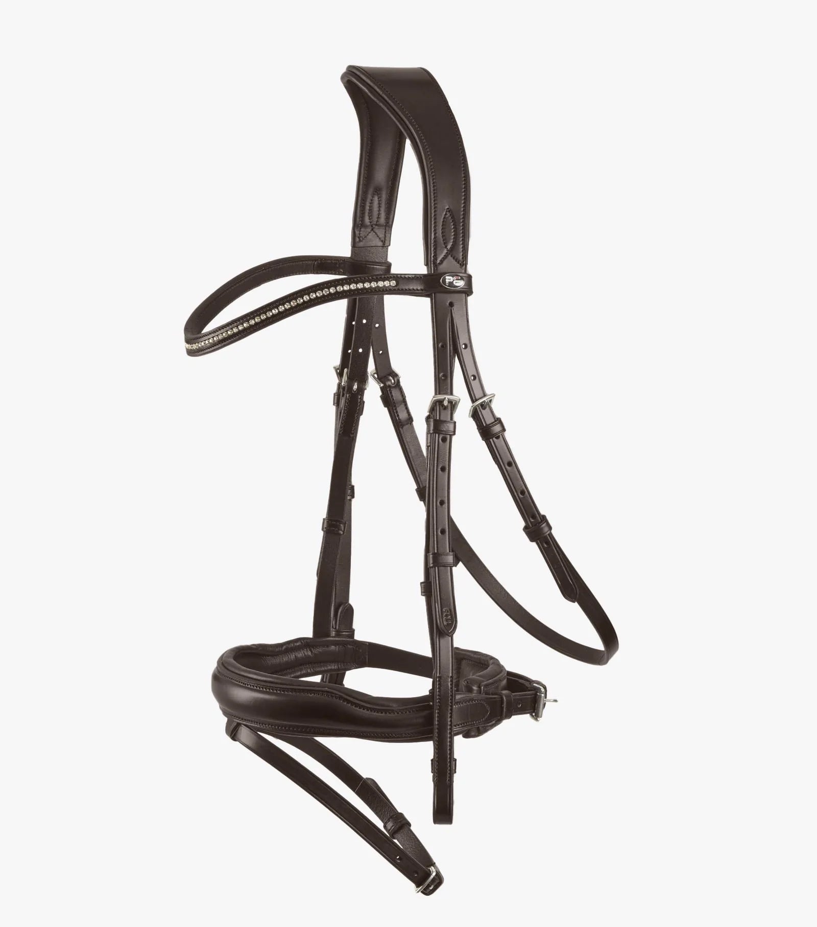 Premier Equine Stellazio Anatomic Snaffle Bridle with Flash-5