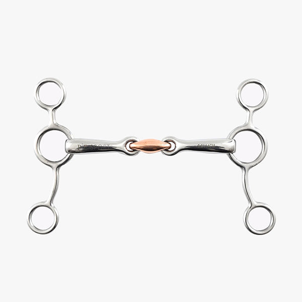 Premier Equine Tom Thumb Bit with Copper Lozenge