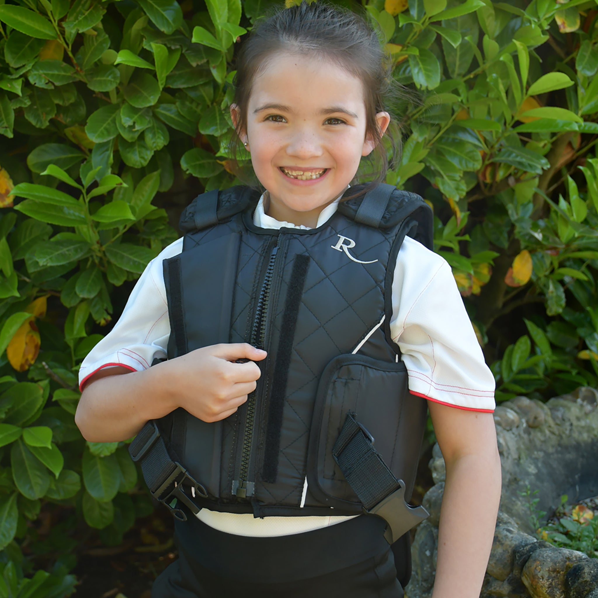 Rhinegold Childrens Prestige Zip Front Body Protector