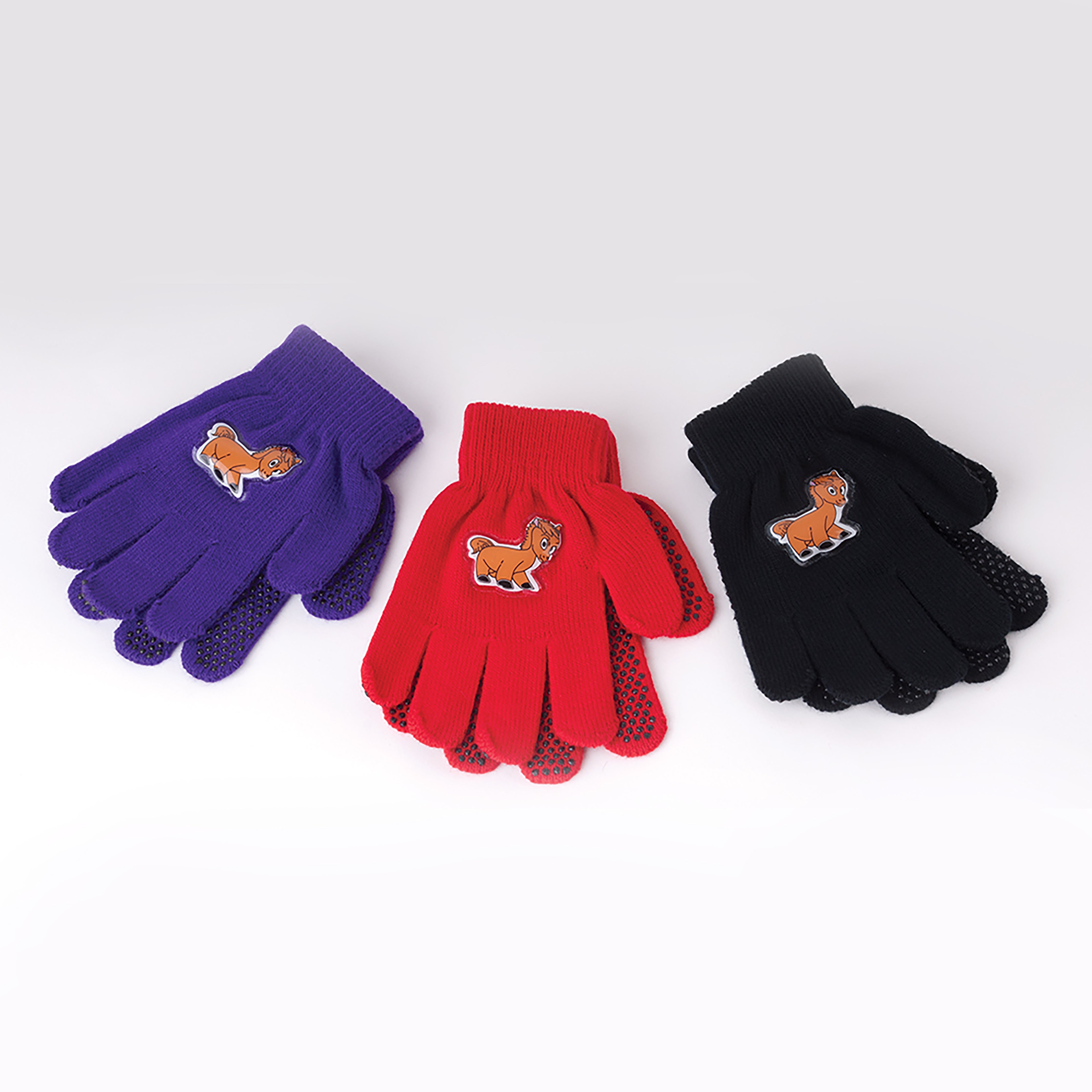 Rhinegold Childrens Pony Design Magic Gloves