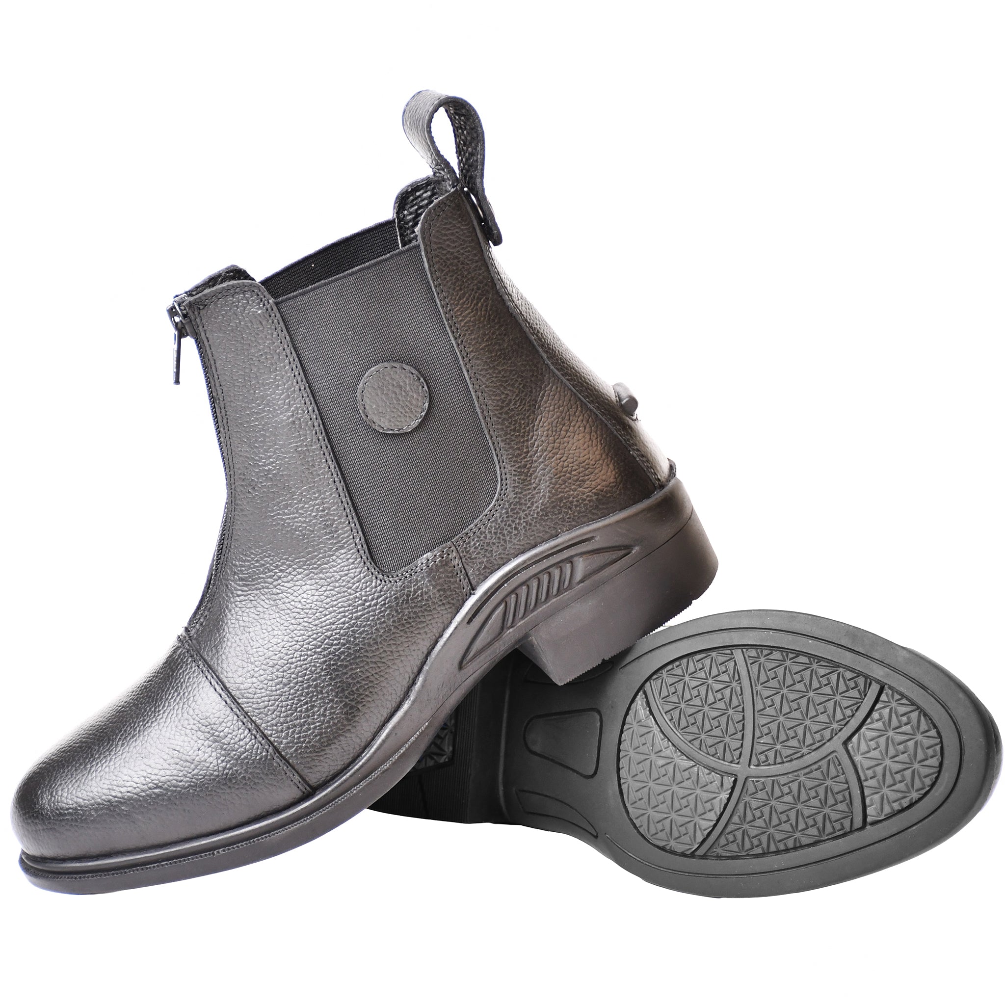 Rhinegold Childrens Toronto Zip Front Paddock Boot