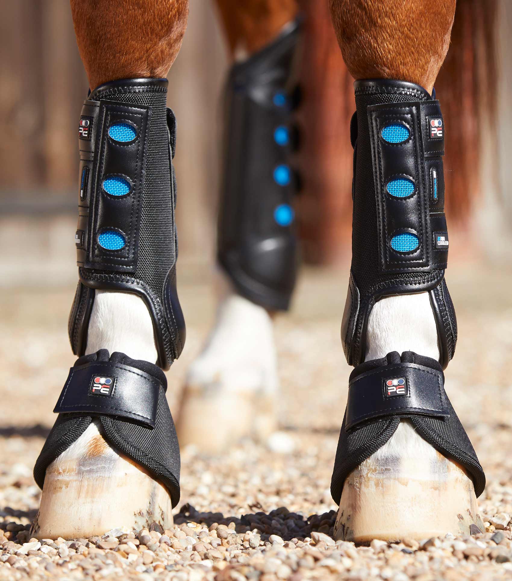 Premier Equine Air Cooled Original Eventing Boots-2