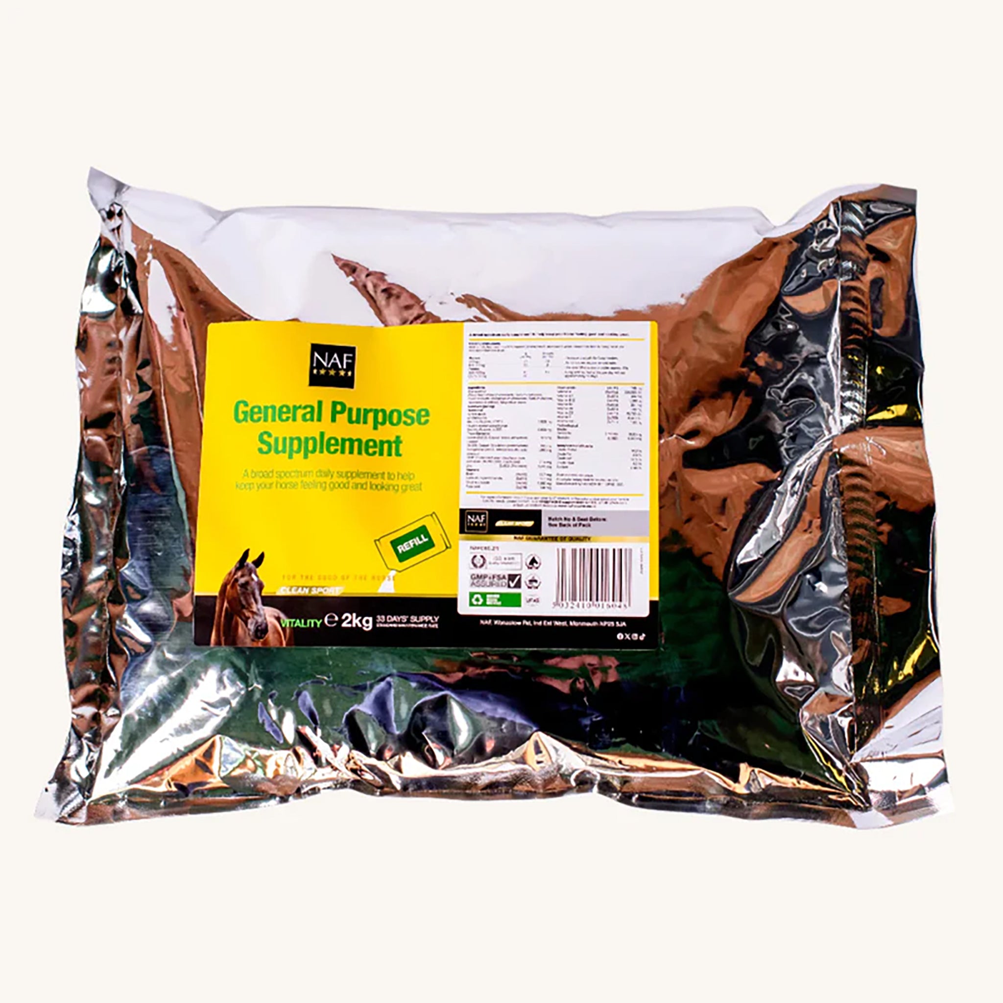 NAF General Purpose Supplement Powder Refill 2KG